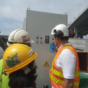Zitron’s Spanish technician was sharing his idea about how to set the VSD parameters of Zitron Fan.